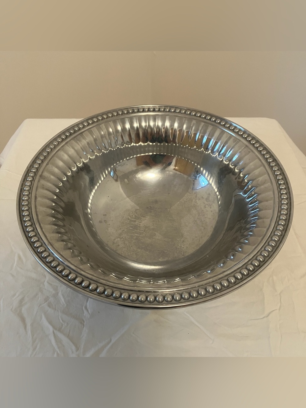 Wilton Armetale Serving Bowl